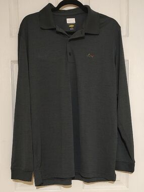 GregNorman Long Sleeve Golf Shirt